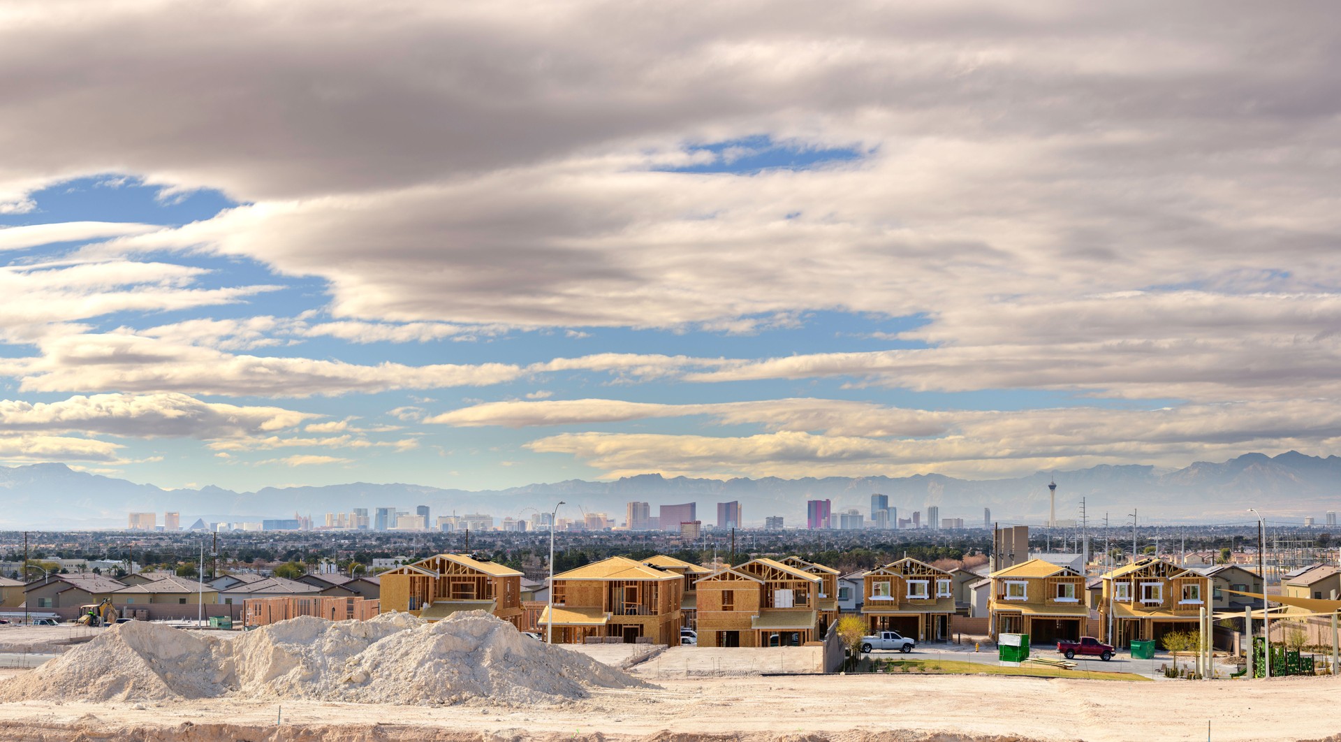 Housing development boom in Las Vegas